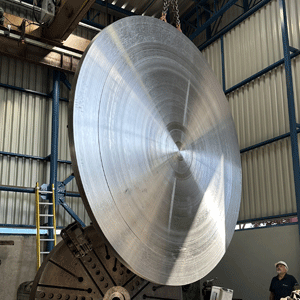 Puerta Acero de 3.000 mm Para Hidroeléctrica