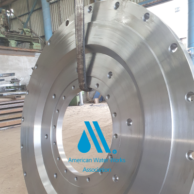 Brida acero al carbono con norma awwa c207